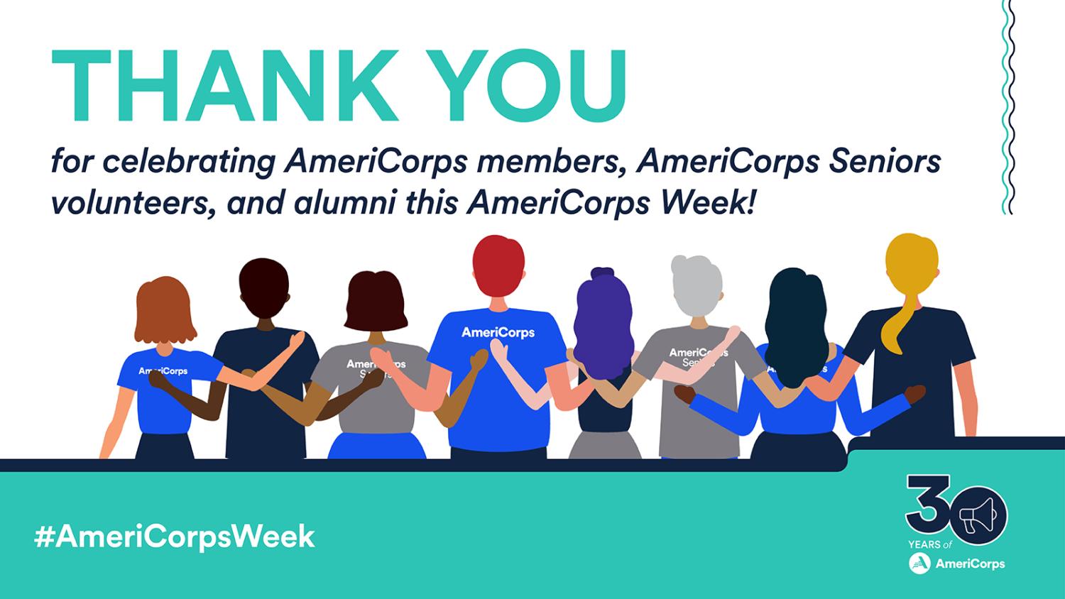 Thank you for celebrating AmeriCorps Week 2024