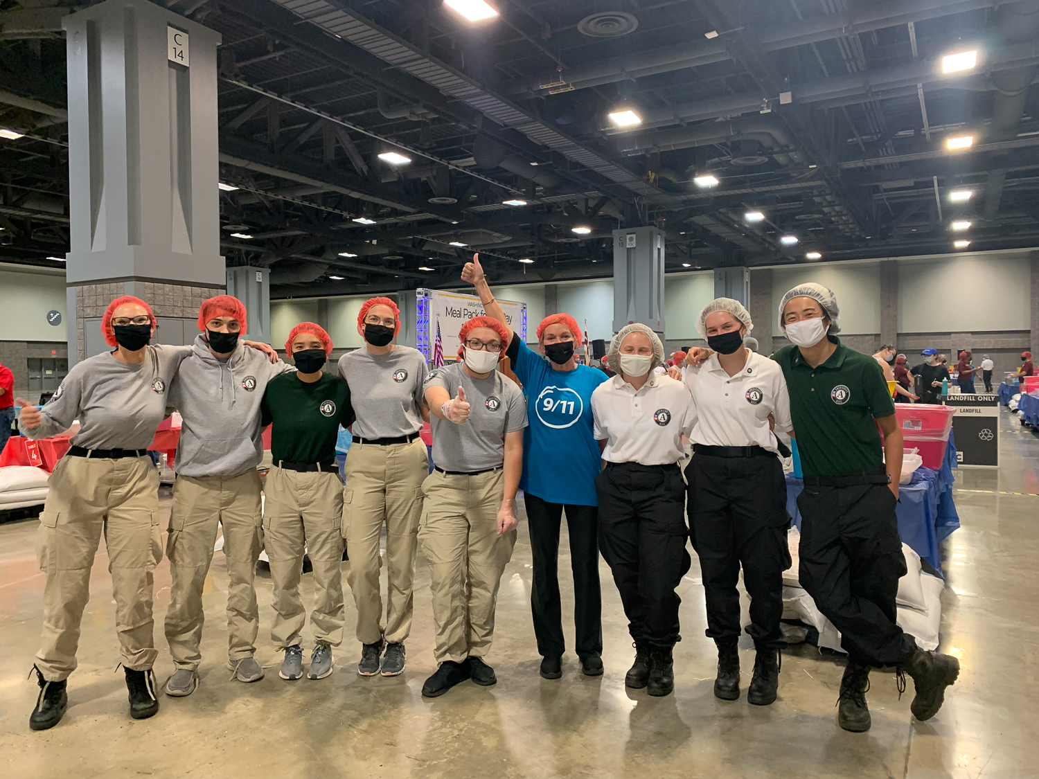 AmeriCorps members serving on 9/11 Day 