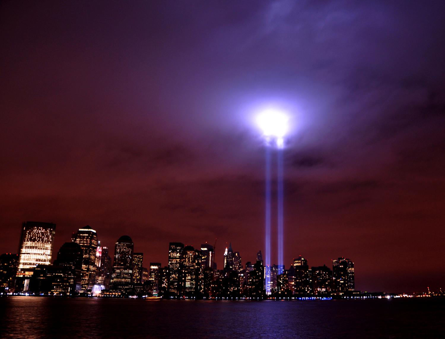 Twin Towers Tribute in Light