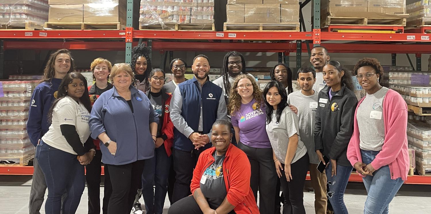 AmeriCorps CEO and AmeriCorps members on MLK Day